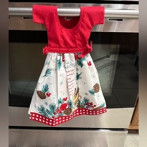 🚨2/$25🚨 Handmade Hanging Kitchen Dress Towel for the Oven or Dishwasher Bar.